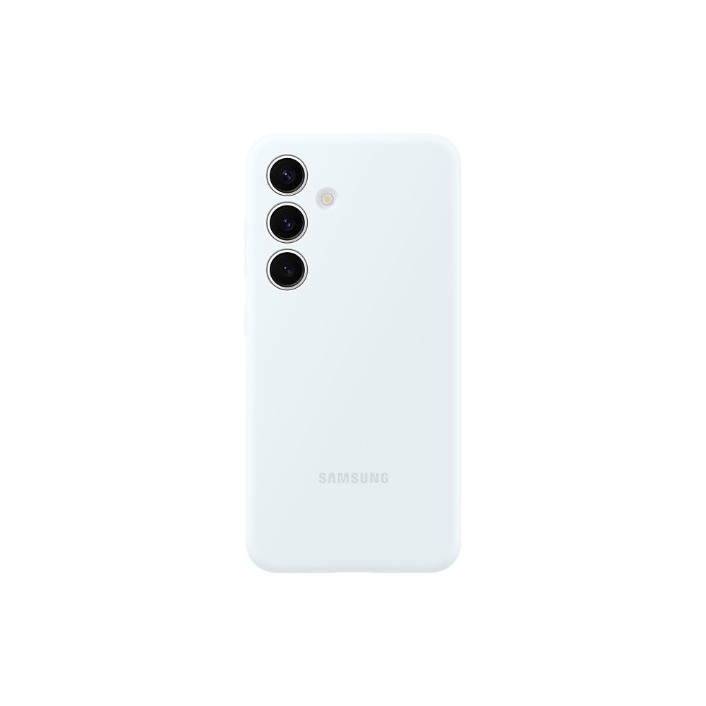 Samsung Silikone Cover til Galaxy S24 - Hvid