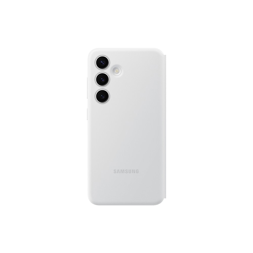 Samsung Smart View Wallet Cover til Galaxy S24 - Hvid
