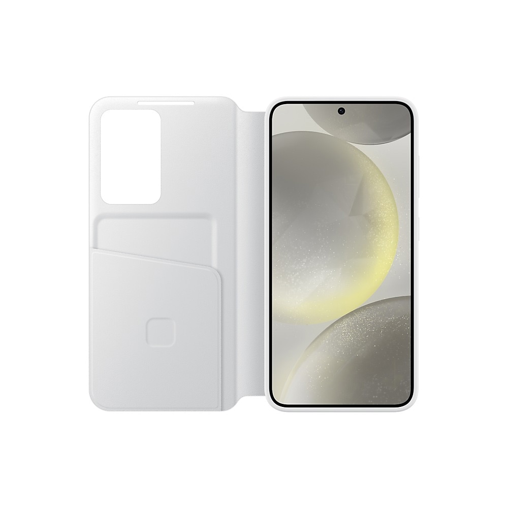 Samsung Smart View Wallet Cover til Galaxy S24 - Hvid