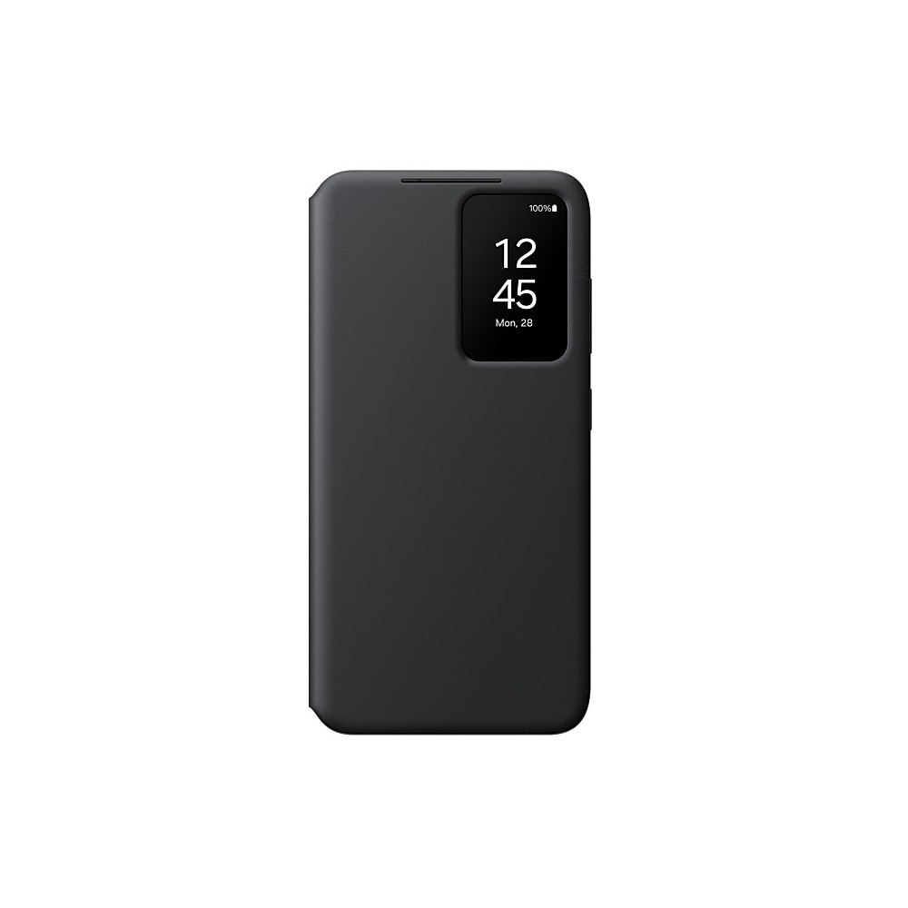 Samsung Smart View Wallet Cover til Galaxy S24 - Sort
