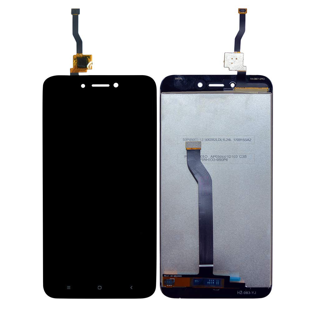 LCD-skærm til Xiaomi Redmi 5A - Sort