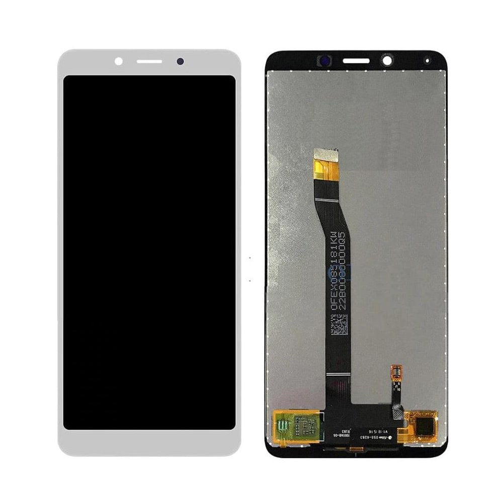LCD-skærm til Xiaomi Redmi 6/6A + touchskærm - Hvid
