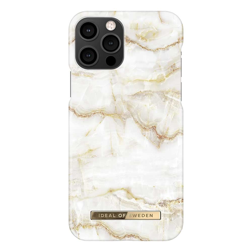 iDeal of Sweden Fashion Case iPhone 12 / 12 Pro - Golden Pearl Marble