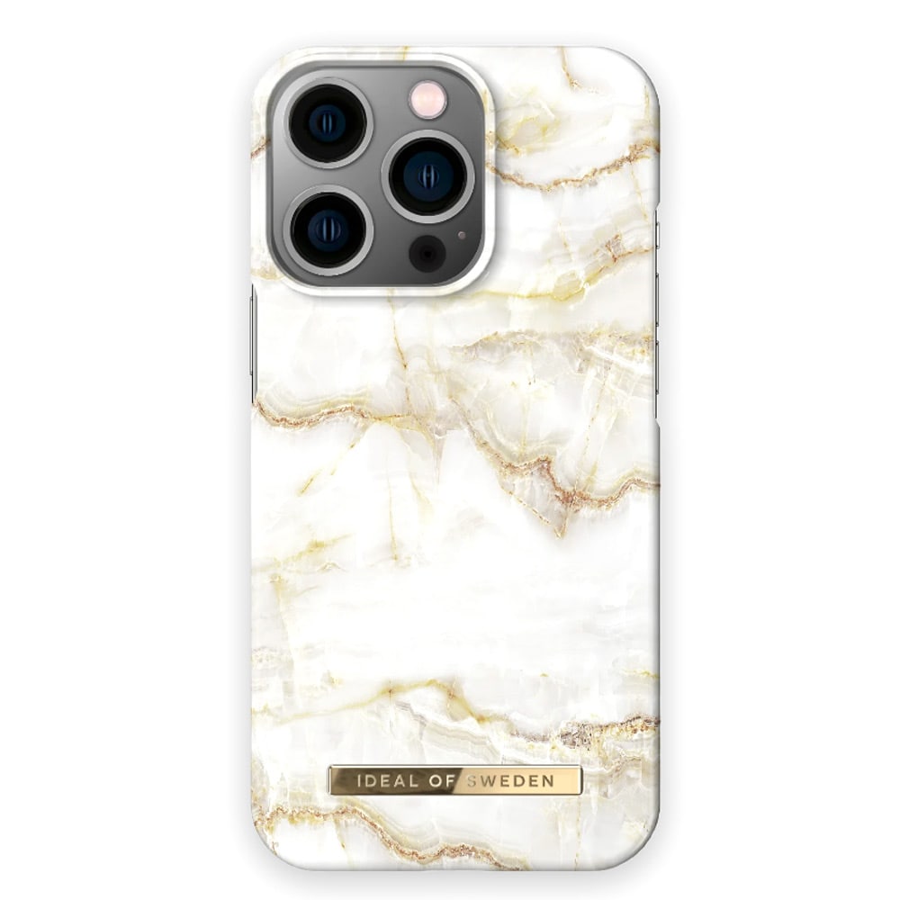 iDeal of Sweden Fashion Case iPhone 13 Pro - Golden Pearl Marble