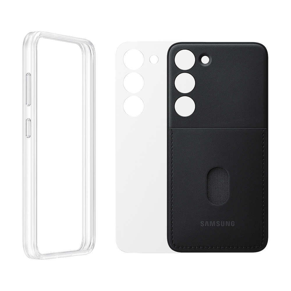 Samsung Frame Case til Galaxy S23 - Sort