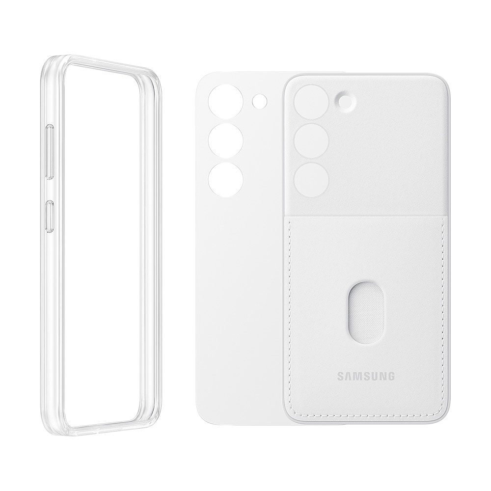 Samsung Frame Case til Galaxy S23 - Hvid