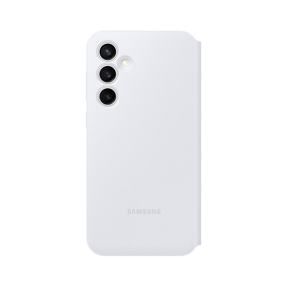 Samsung Smart View Pung-etui til Galaxy S23 FE - Hvid