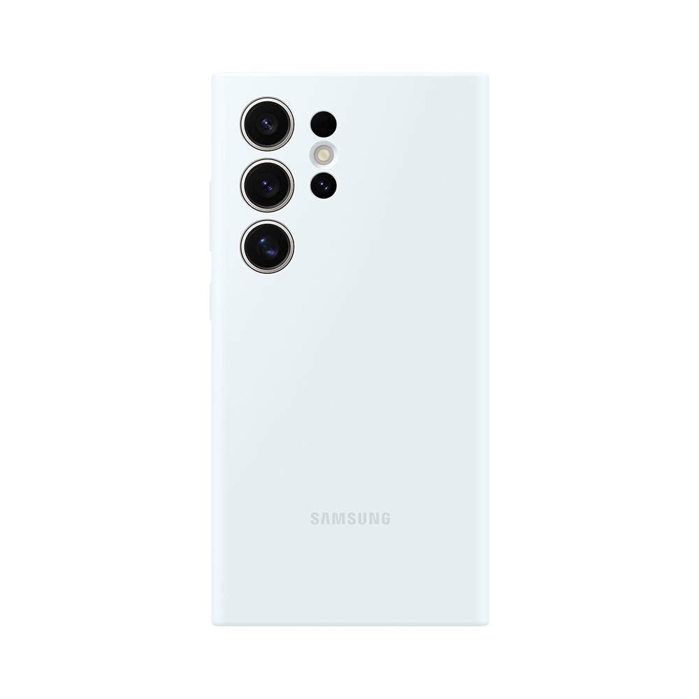 Samsung Silikonecover til Galaxy S24 Ultra - Hvid