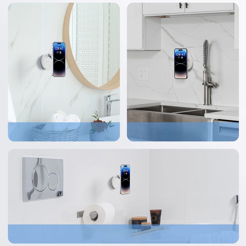 Baseus MagPro Magnetisk & Sammenklappeligt stativ til smartphone - Hvid