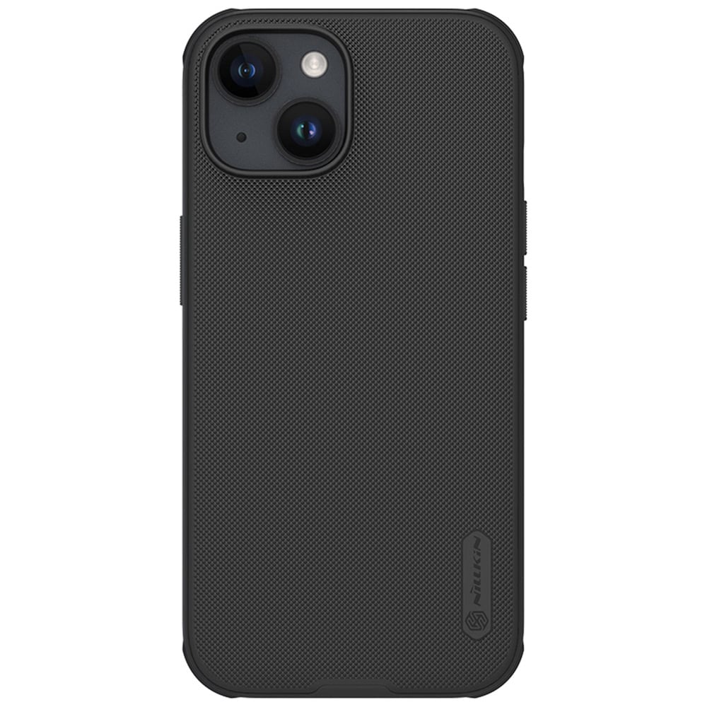 Nillkin Super Frosted Shield Pro cover til iPhone 15 - Sort