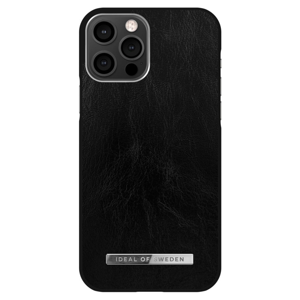 iDeal of Sweden Atelier Case iPhone 12 / 12 Pro - Glossy Black Silver