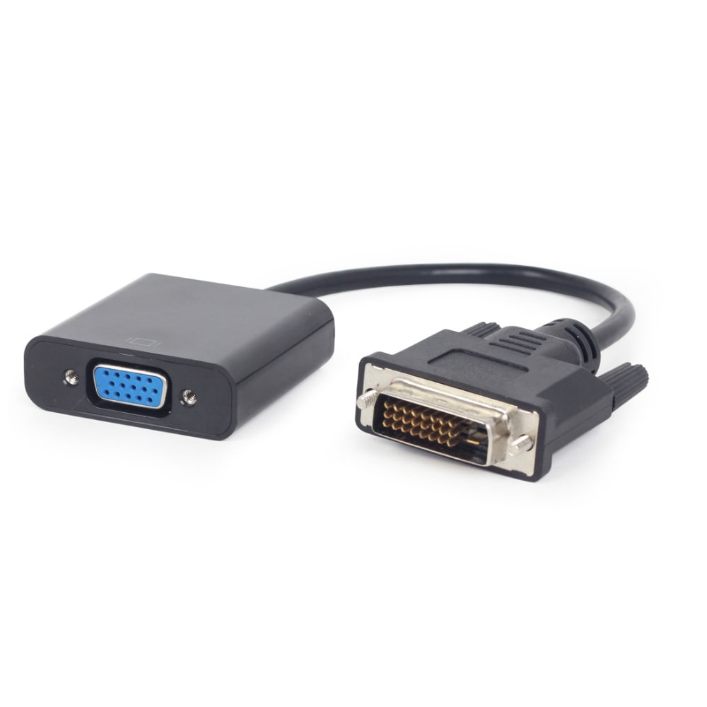 DVI-D til VGA adapter 20 cm