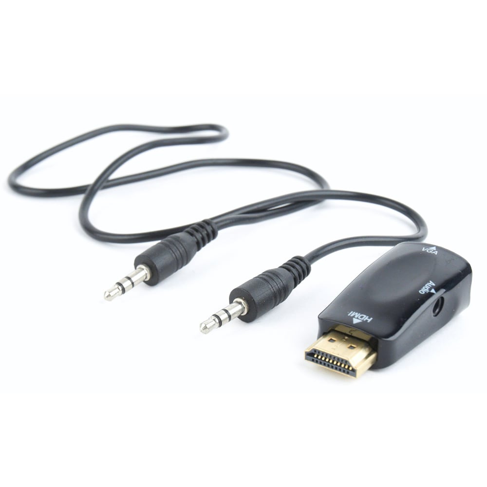 HDMI Adapter - HDMI til VGA + lydkabel