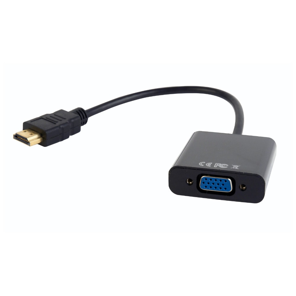 HDMI Adapter - HDMI til VGA + lydkabel