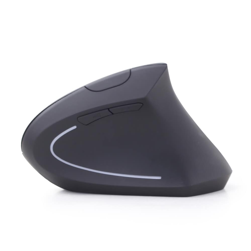 Ergonomisk optisk mus - Trådløs med 6 knapper
