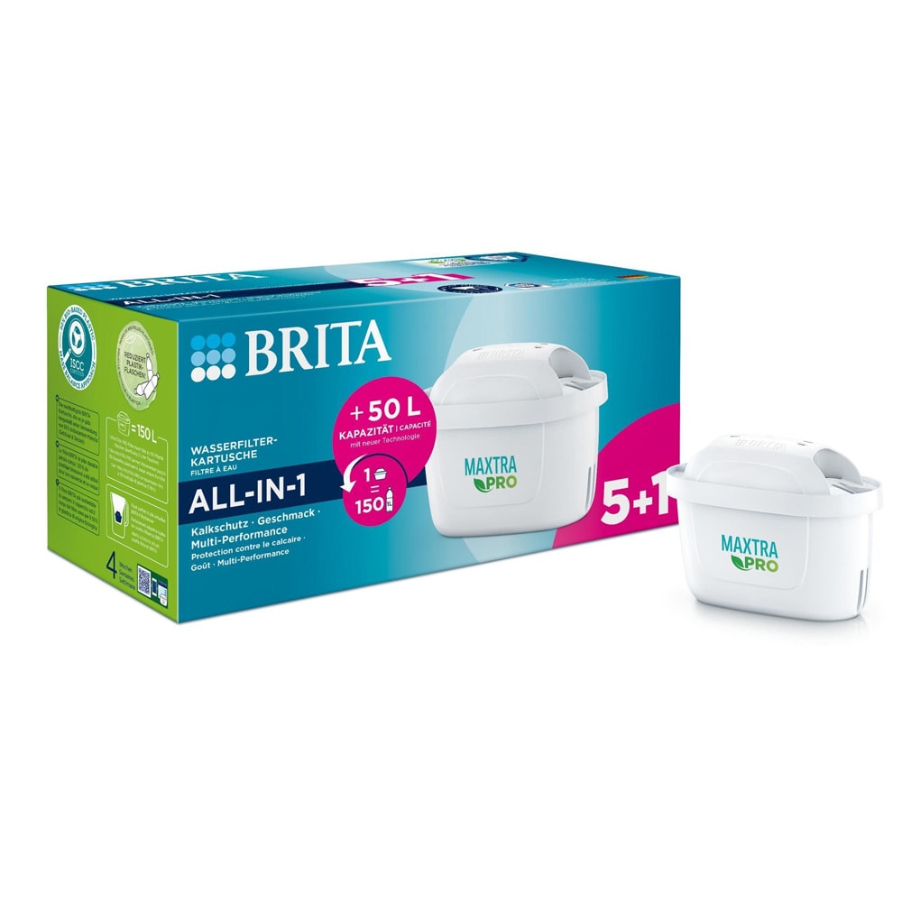 BRITA Maxtra Pro - Ekstra kalkbeskyttelse - 5+1 vandfilter