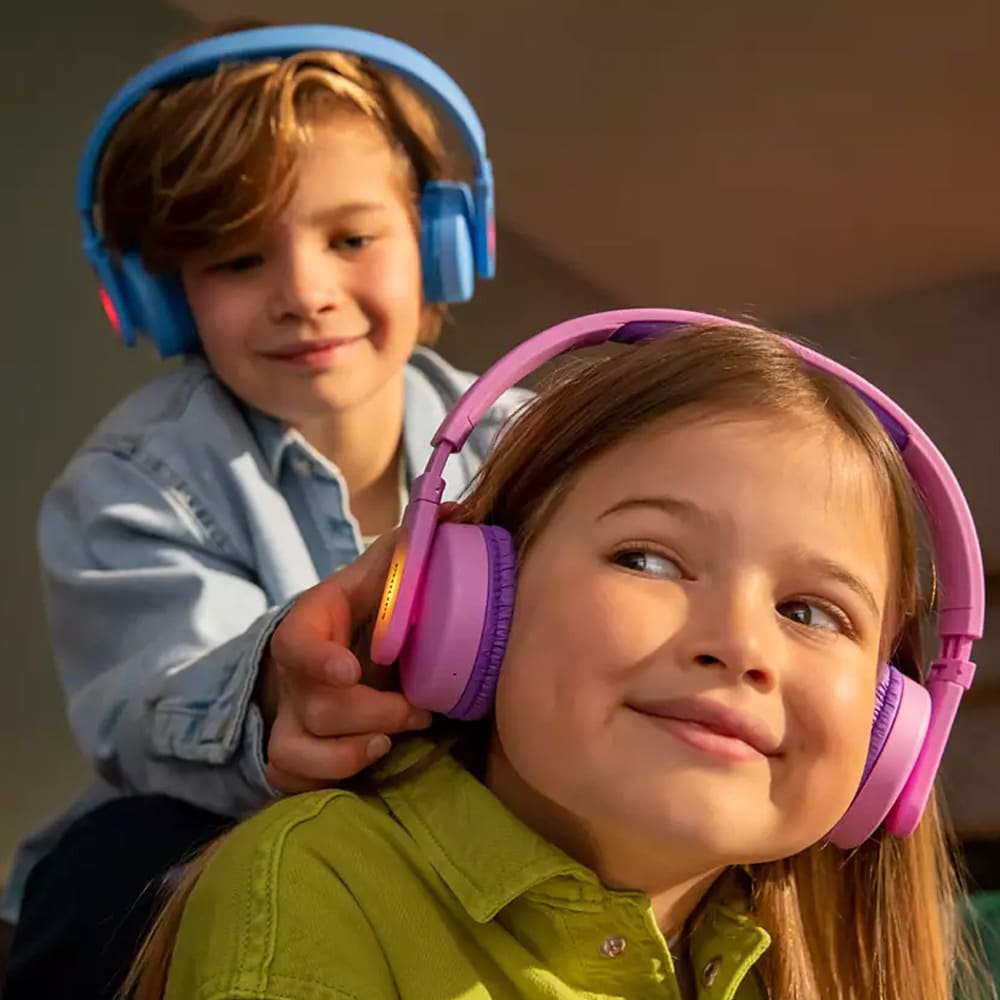 Philips trådløse on-ear hovedtelefoner til børn TAK4206PK/00 - Pink