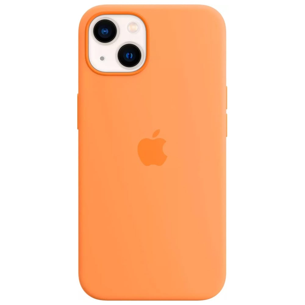 Apple Silikone etui med MagSafe MM243ZM/A til iPhone 13 - Marigold