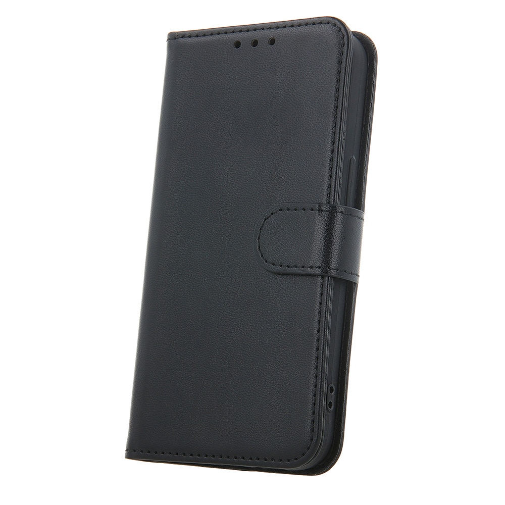 Flip cover med stativ til Xiaomi Redmi 13C 4G / 13C 5G - Sort