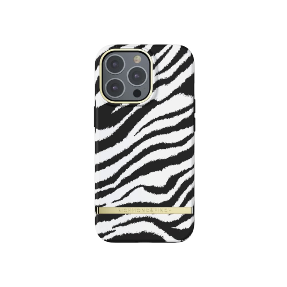 Richmond & Finch Freedom-etui til iPhone 13 Pro - Zebra
