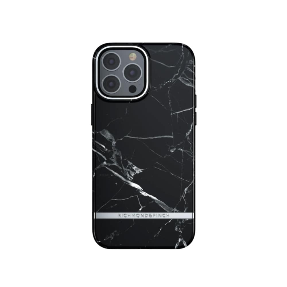 Richmond & Finch Freedom-etui til iPhone 13 Pro Max - sort marmor