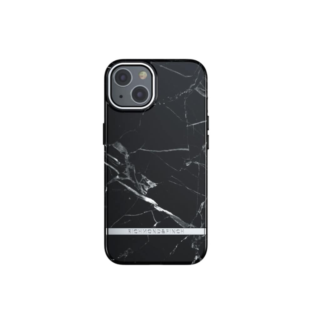 Richmond & Finch Freedom-etui til iPhone 13 - sort marmor
