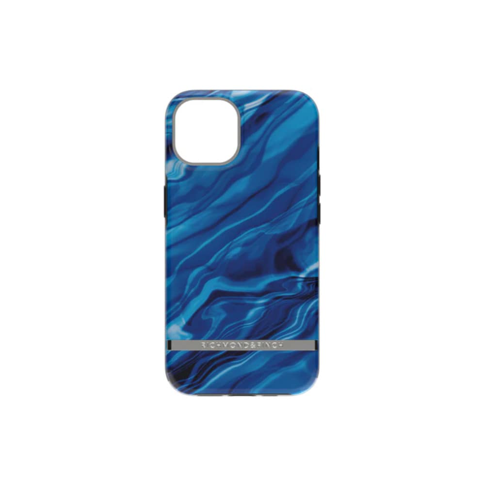 Richmond & Finch bagcover til iPhone 13 - Blue Waves