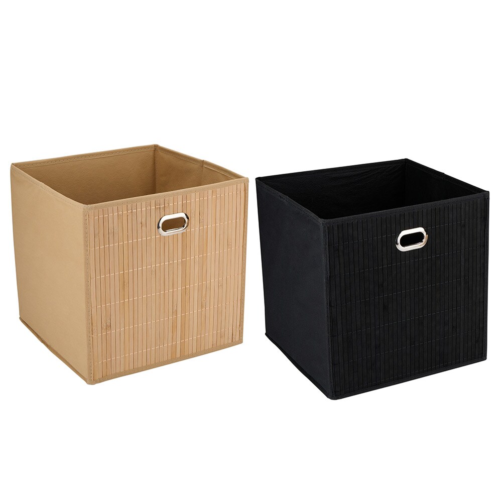 Alpina Sammenklappelig opbevaringsboks 31x31x31cm - Sort