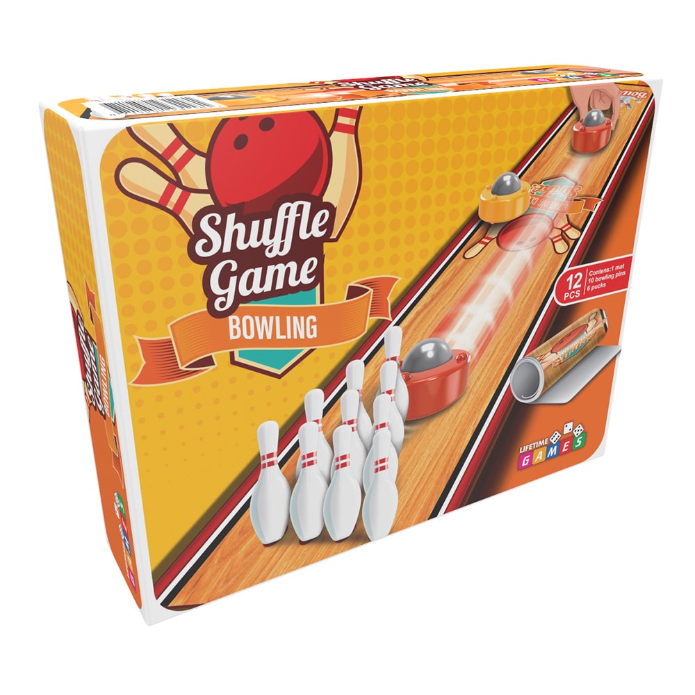 Bordbowling - Shuffle Game Bowling til Familieaftener