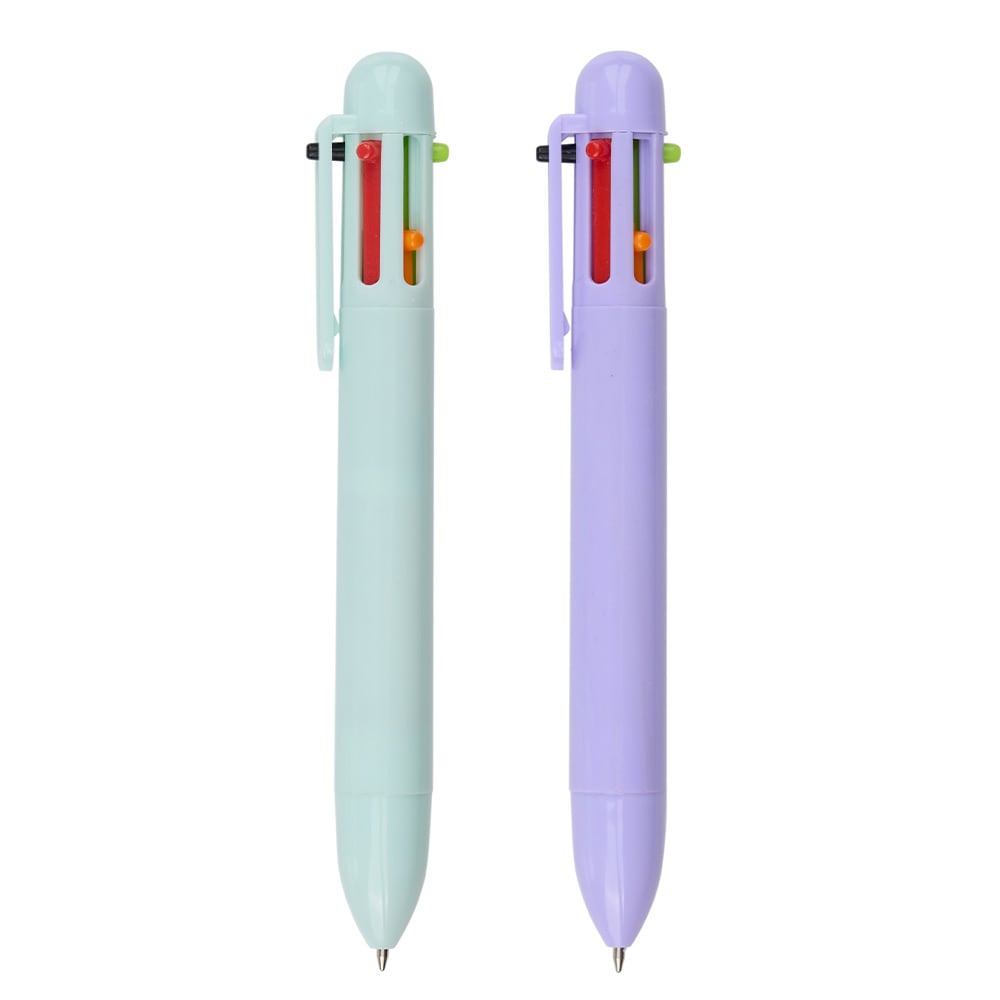 Flerfarvet blæk pen