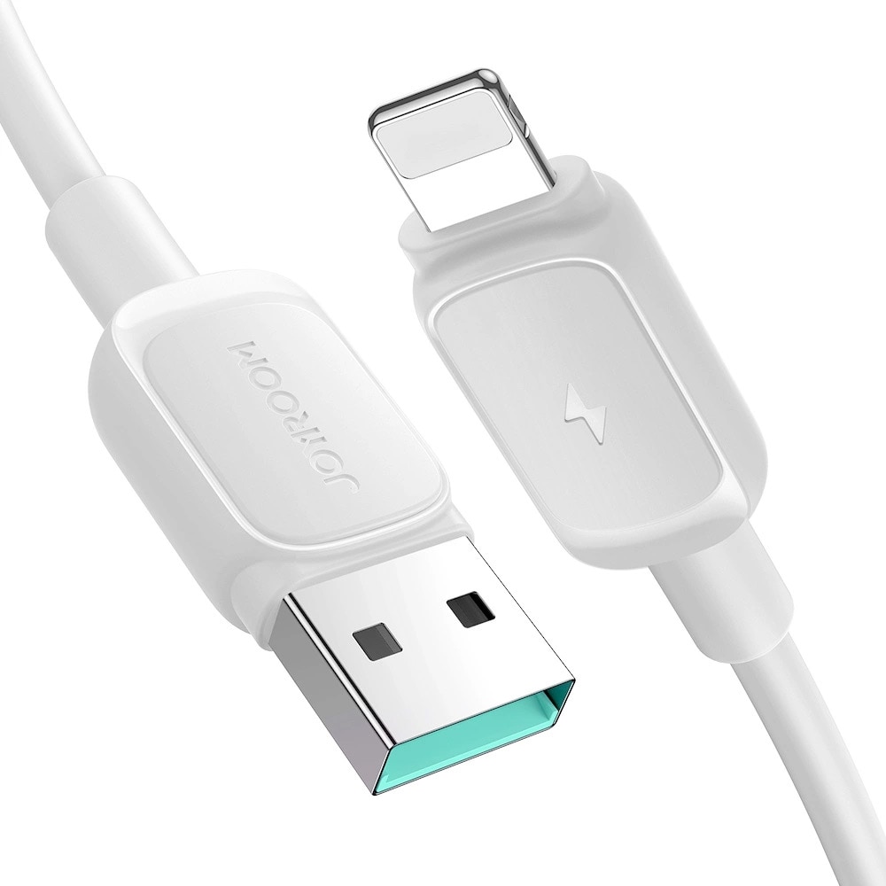 Joyroom USB-kabel USB til Lightning -2,4A 1,2 m - Hvid
