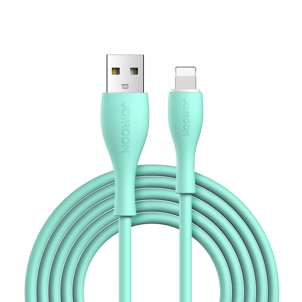 Joyroom USB-kabel USB til Lightning 3A 2m - Grøn