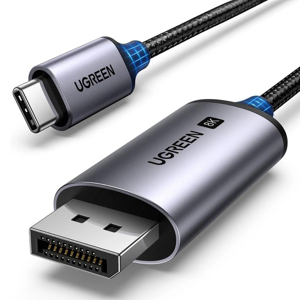 Ugreen USB-C til DisplayPort 8K-kabel 1m