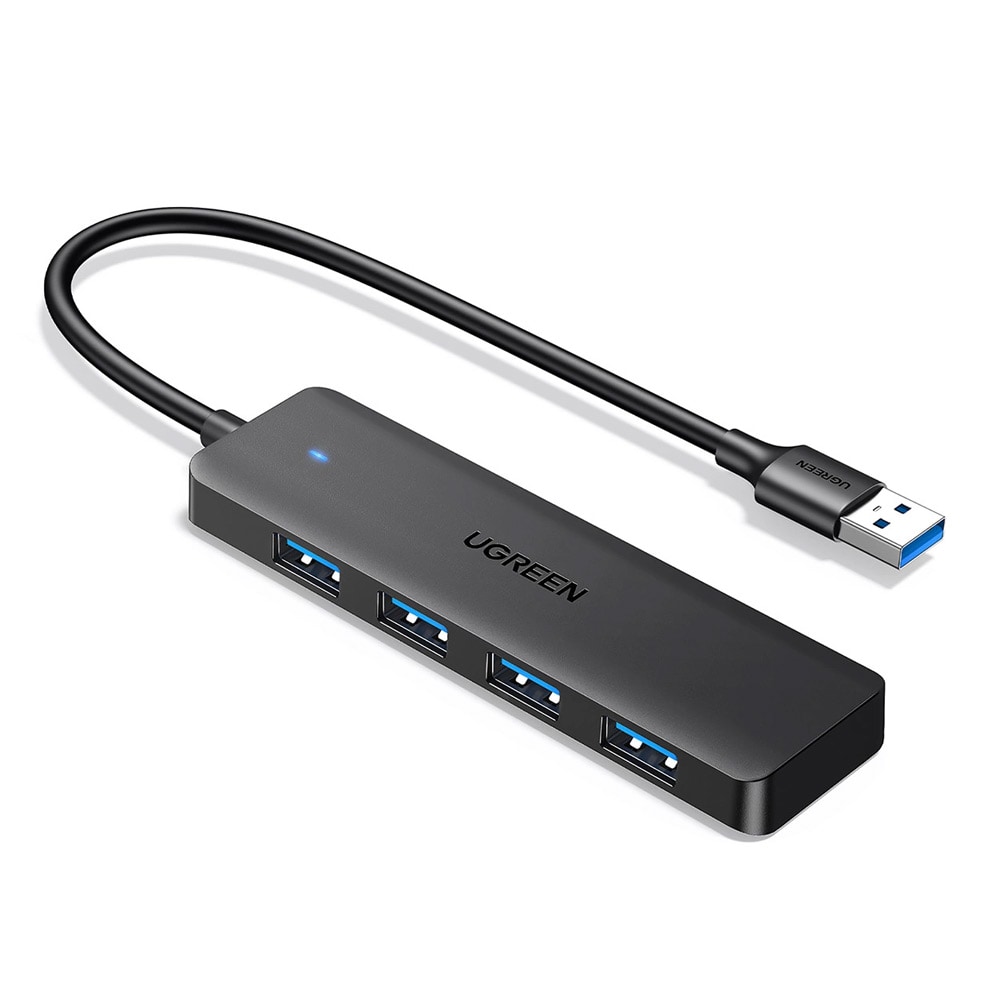 Ugreen USB-hub med 4xUSB 3.0 og USB-kabel