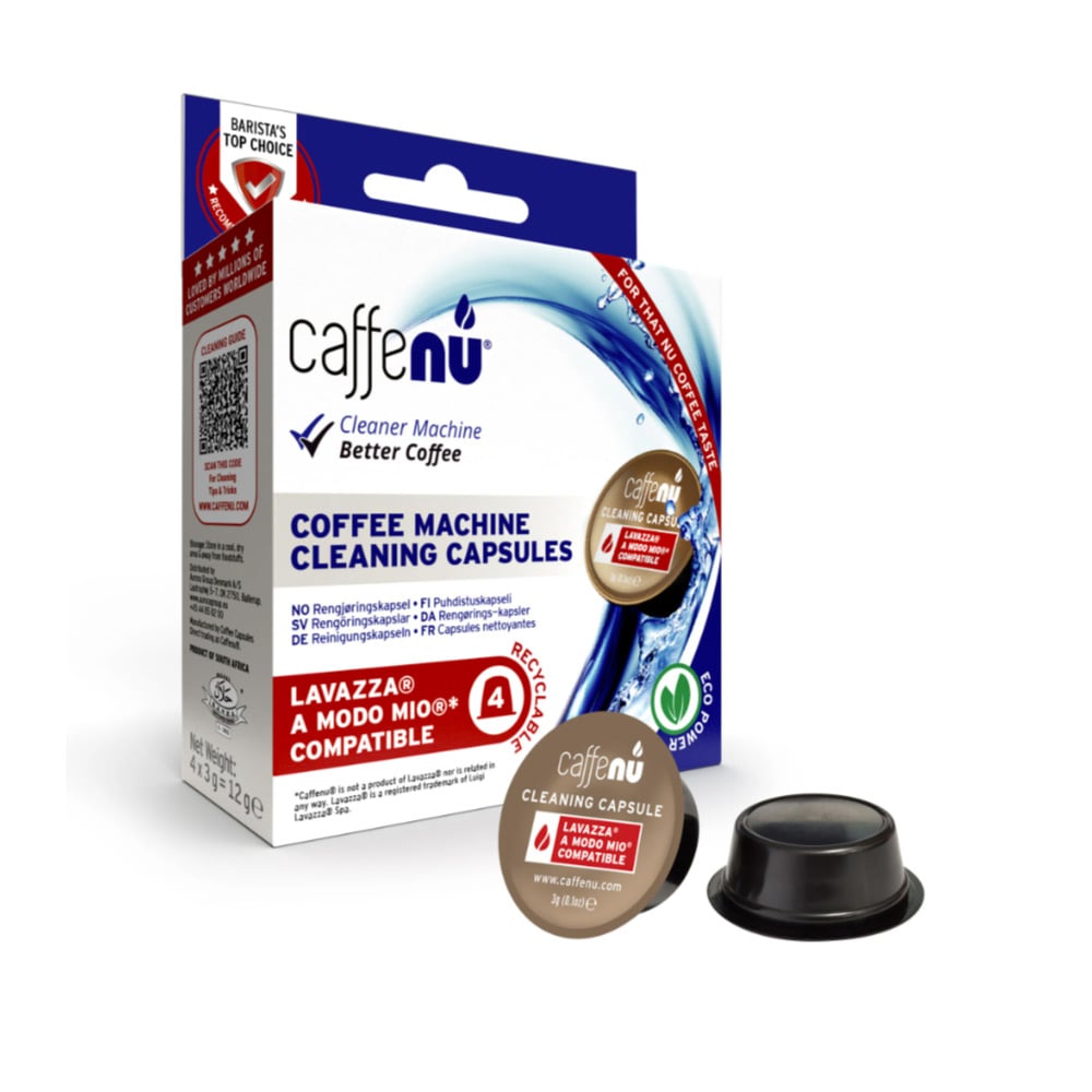 Caffenu Rengøringskapsler til Lavazza-kaffemaskiner