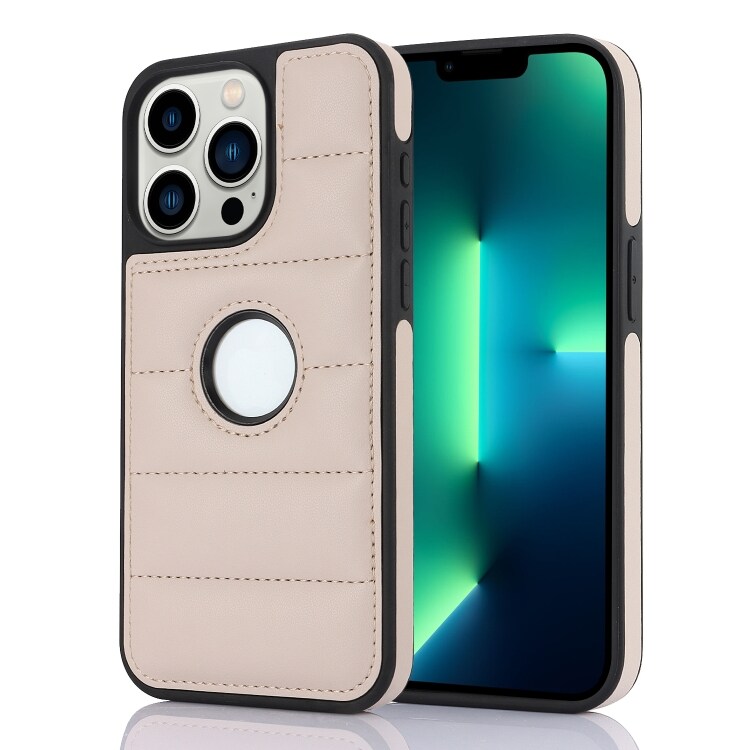 Bagcover til iPhone 13 Pro Max - Sort/Aprikos