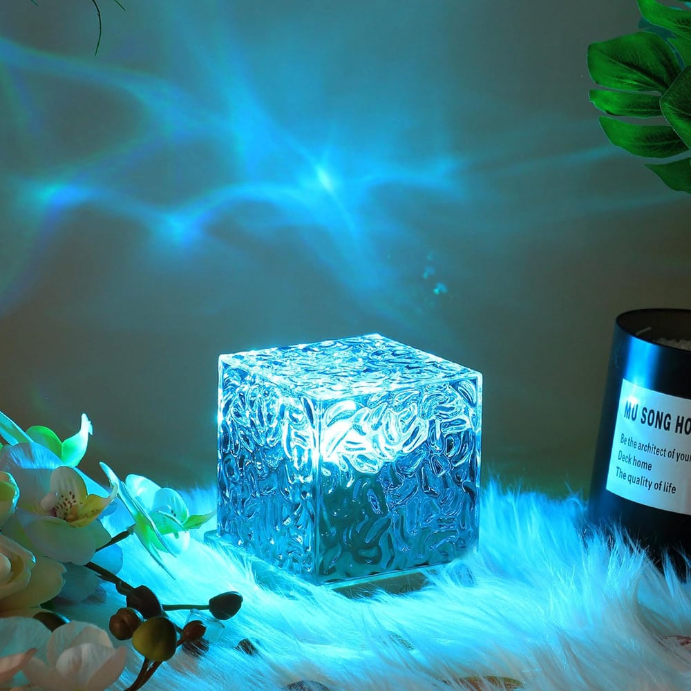 RGB-bordlampe med fjernbetjening