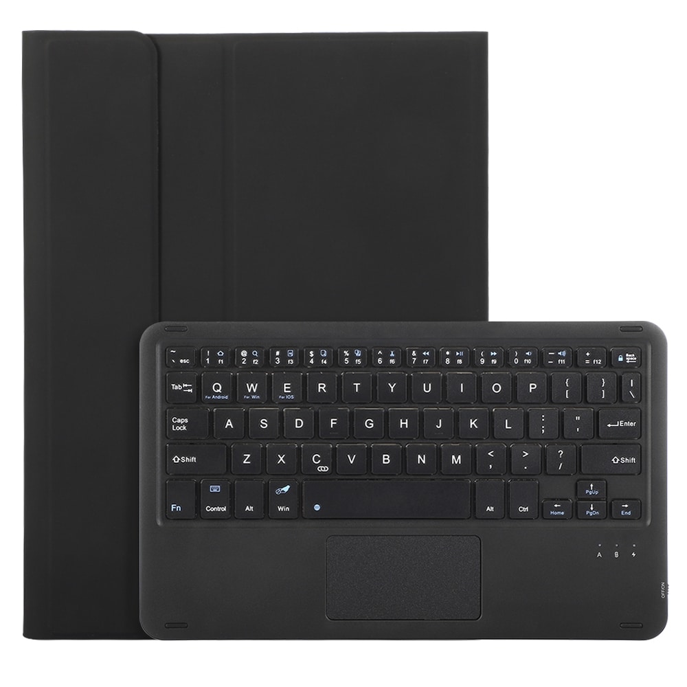 Tastaturetui med stativ til iPad 10-Gen 10.9 2022 - Sort