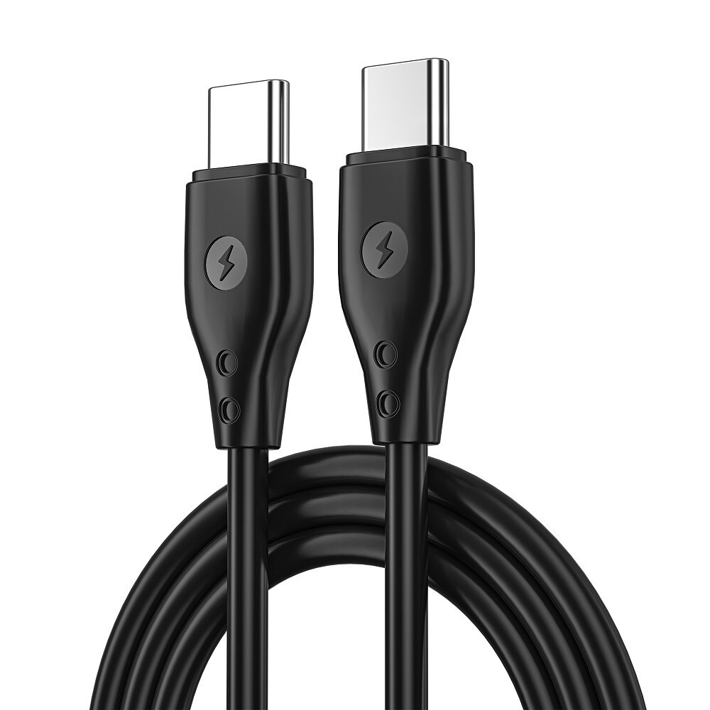 WIWU USB-C-kabel 67W USB-C til USB-C - sort
