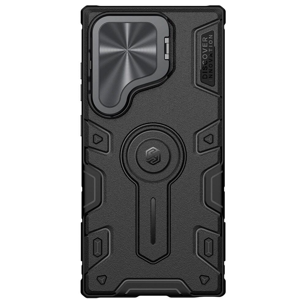 Nillkin CamShield Armor Prop Shell til Samsung Galaxy S24 Ultra - Sort