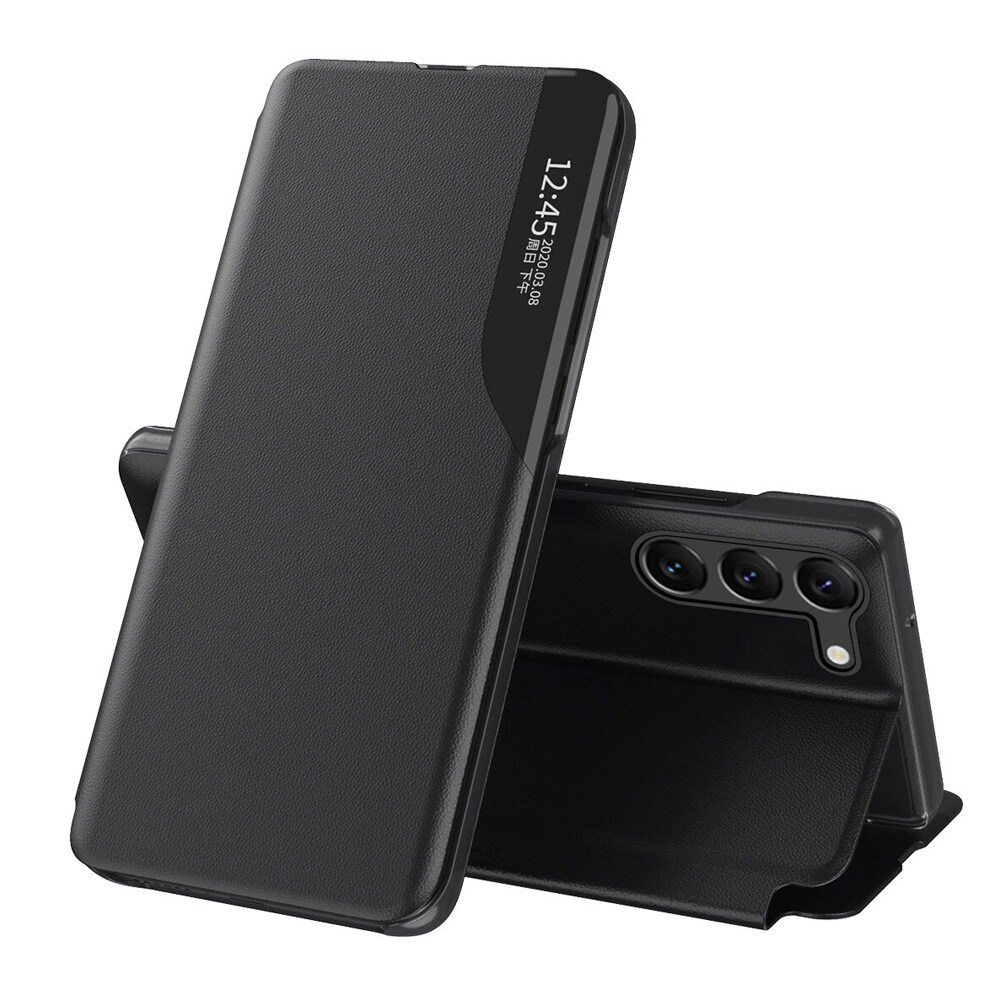 Kunstlæderetui med stander til Samsung A05s
