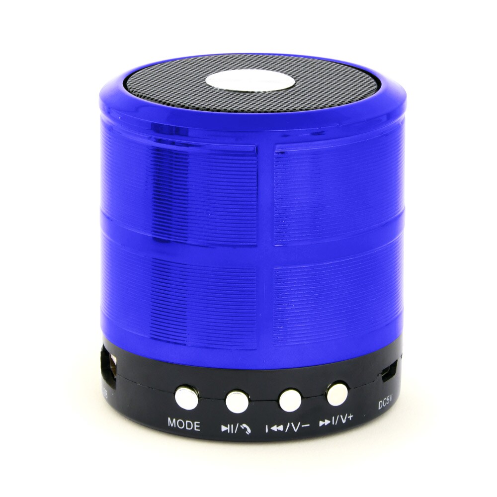 Bluetooth-højttaler med mikrofon - Blå