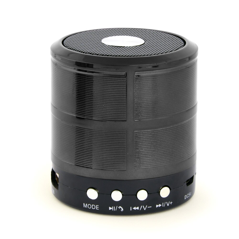 Bluetooth-højttaler med mikrofon - Sort