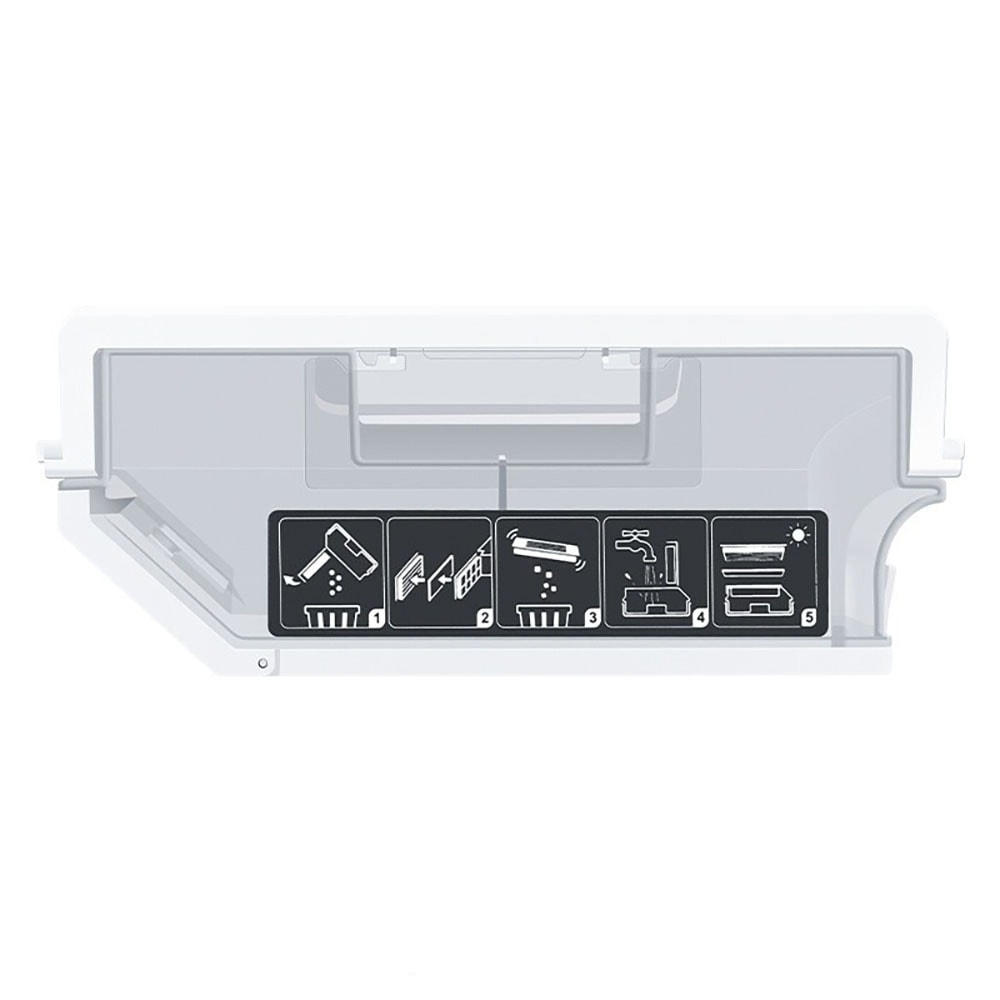 Affaldsspand til Ecovacs X1 / T10 Omni Turbo - Hvid