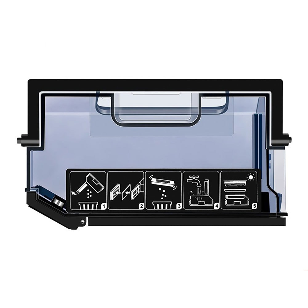 Affaldsspand til Ecovacs X2 / X2 Pro - Sort