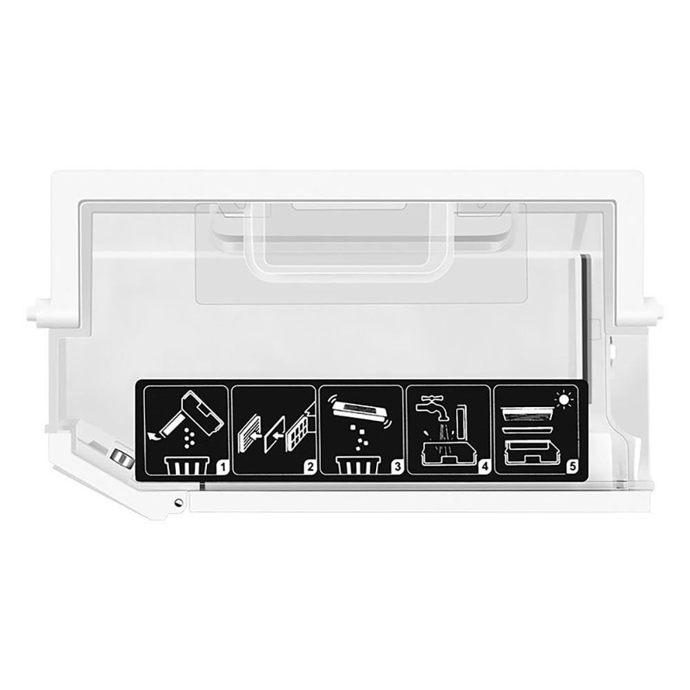 Affaldsspand til Ecovacs X2 / X2 Pro - Hvid