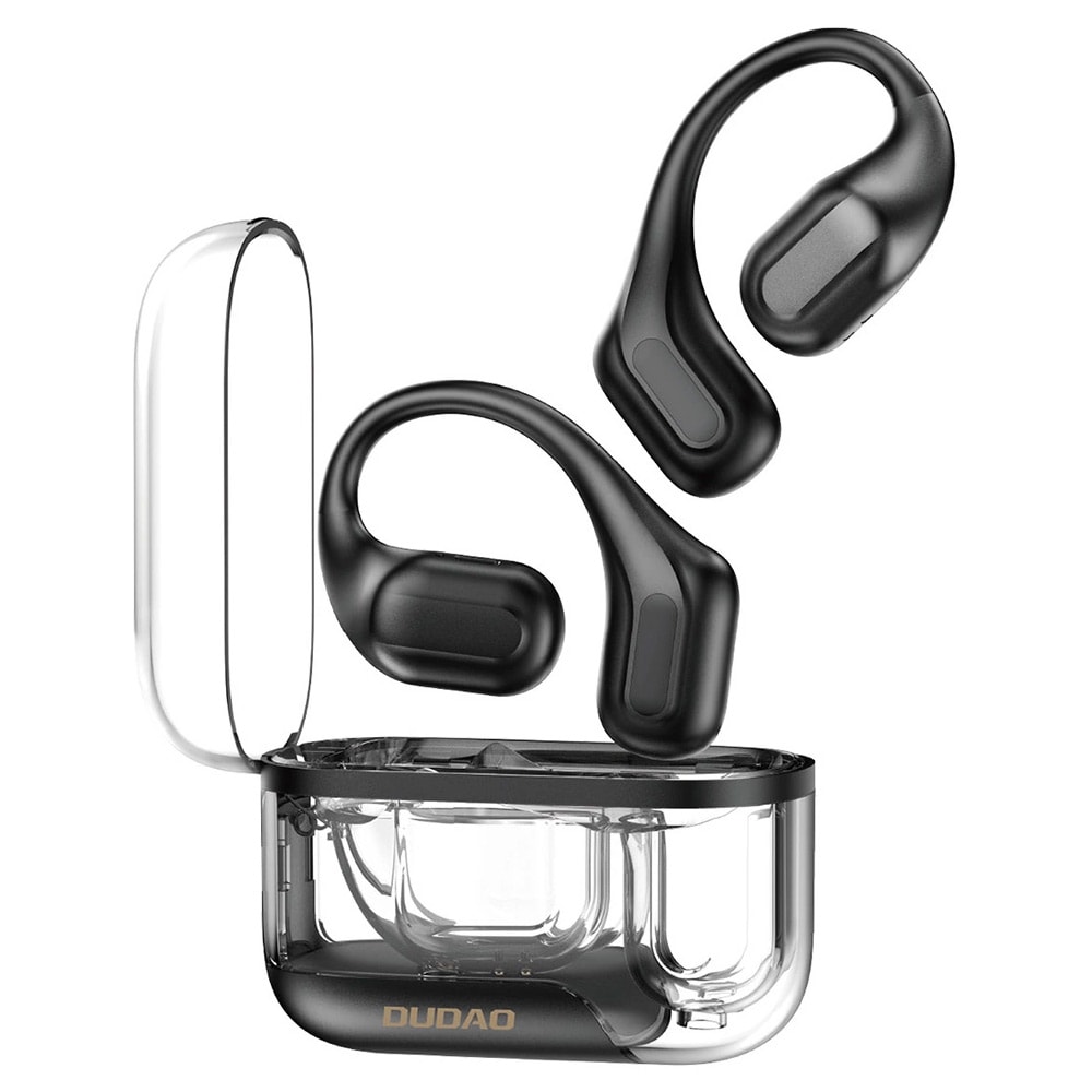 Trådløst headset med ANC og Open-Ear-teknologi - Sort