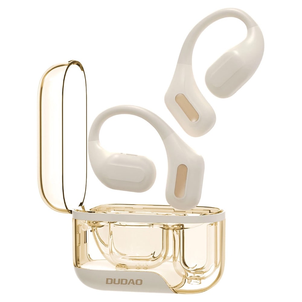 Trådløst headset med ANC og Open-Ear-teknologi - hvid