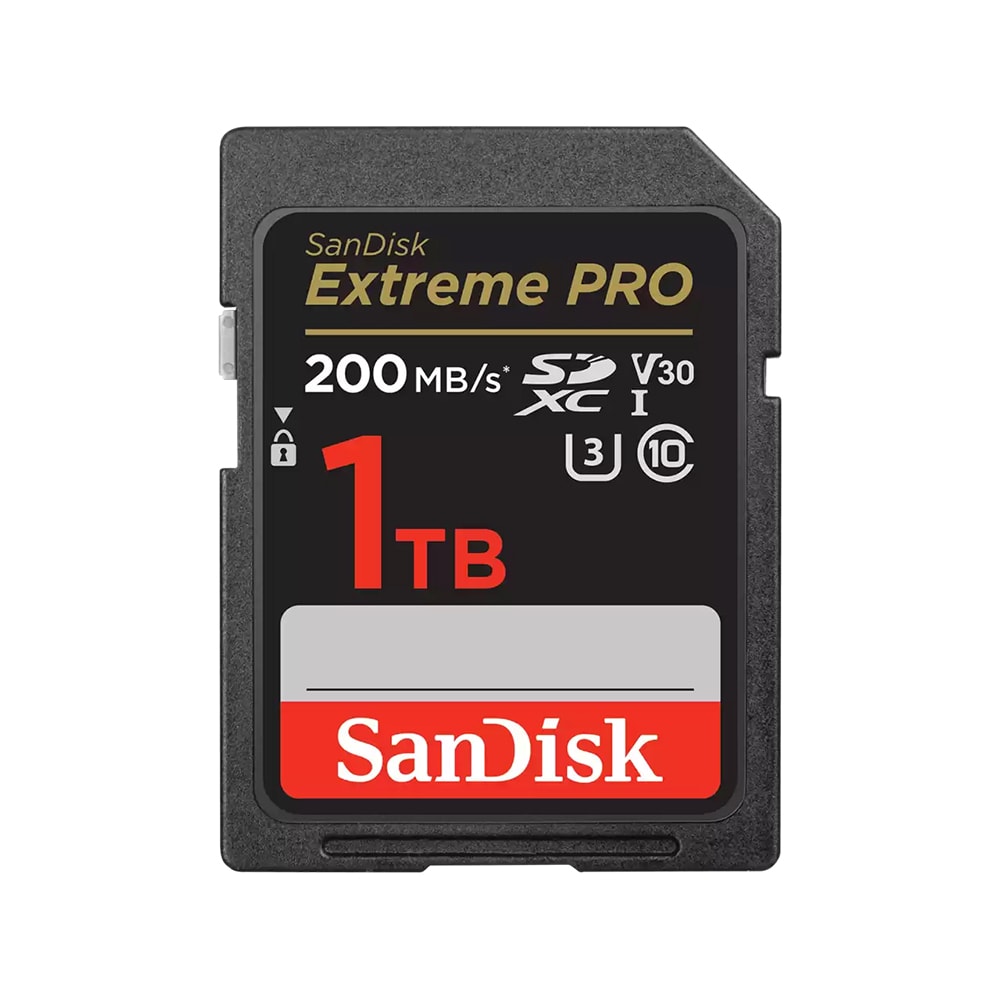 SanDisk Extreme PRO SDXC 1TB UHS-I Class 10 med UHS Speed Class 3 og V30