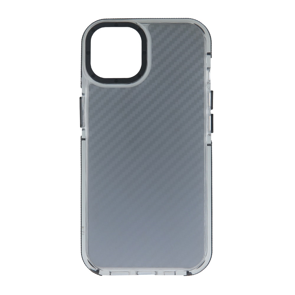 Sort etui til iPhone 16 Plus - kulfiber